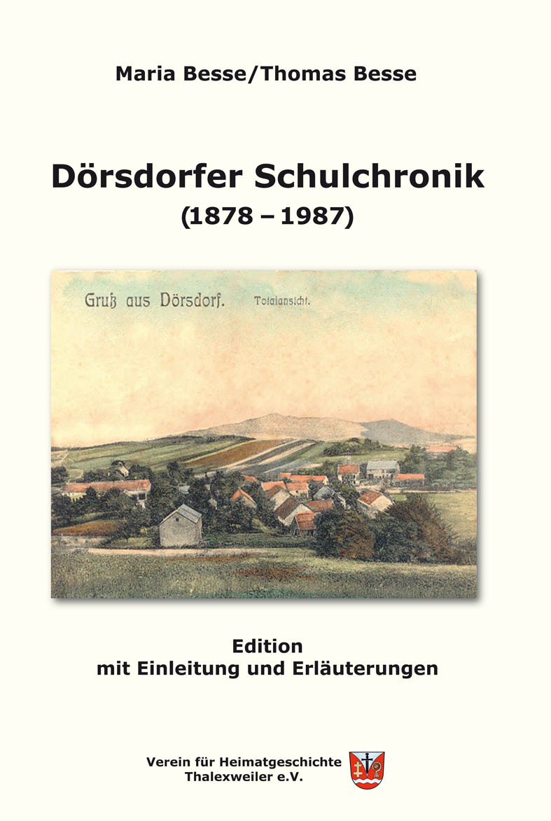 Cover der Dörsdorfer Schulchronik